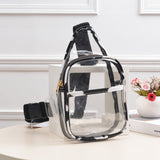 95423, CLEAR TRANSPARENT MINI SLING BAG