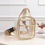 95423, CLEAR TRANSPARENT MINI SLING BAG