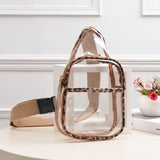 95423, CLEAR TRANSPARENT MINI SLING BAG