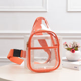 95423, CLEAR TRANSPARENT MINI SLING BAG
