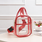 95423, CLEAR TRANSPARENT MINI SLING BAG