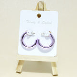 95427, BOLD ROUND HOOP EARRING