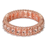 95523, RHINESTONE EVENING STRETCH BRACELET, WEDDING, BRIDAL, PROM