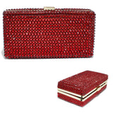 95687, BLING RHINESTONE EVENING CLUTCH BAG