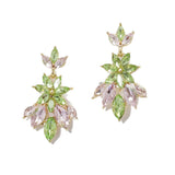95703, MARQUISE RHINESTONE ACCENT EVENING EARRING