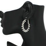 95729, 35MM SPRING LOOK ROUND HOOP EARRING