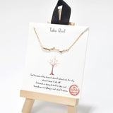 95732, GOLD DIPPED, "TAKE ROOT" TREE BRANCH NECKLACE