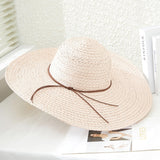 95791, STRAW FLOPPY HAT WITH STRING BRIM
