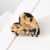 95801, SIDE HEART MARBLE ACETATE MINI HAIR CLAW