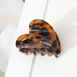 95801, SIDE HEART MARBLE ACETATE MINI HAIR CLAW
