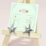 95941, STARFISH FILIGREE EARRING, SEA LIFE, OCEAN