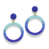 95942, ROUND SEED BEAD EARRING
