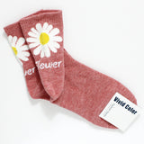 95979, DAISY FLOWER PRINT SOCKS