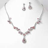 95997, BRANCH ACCENT CRYSTAL RHINESTONE NECKLACE SET