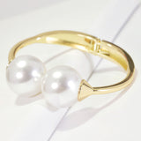 96050, PEARL OPEN CUFF BRACELET