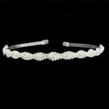96090, CRYSTAL RHINESTONE HEADBAND, HAIRBAND, WEDDING, BRIDAL, PROM, PAGEANT
