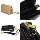 96094, 8"L PU SOFT LEATHER CLUTCH HANDBAG