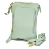 96095, PU SOFT LEATHER CROSSBODY BAG