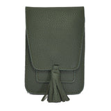 96096, PU SOFT LEATHER SMALL CROSSBDY BAG, CELLPHONE POUCH