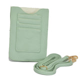96096, PU SOFT LEATHER SMALL CROSSBDY BAG, CELLPHONE POUCH