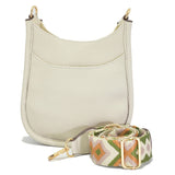 96098, PU SOFT LEATHER CROSSBODY BAG