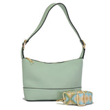 96099, PU SOFT LEATHER CROSSBODY HANDBAG