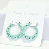 96108, 1"L DOOR KNOCKER PIN CATCH EARRING