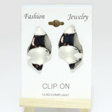 96201, 1.75"L, METAL CLIP ON EARRING