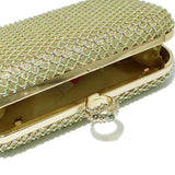 96234, RHINESTONE GLITTER EVENING CLUTCH BAG