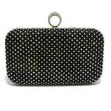96234, RHINESTONE GLITTER EVENING CLUTCH BAG