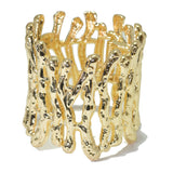 96431, HAMMERED METAL BANGLE BRACELET