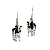 96580, FARM ANIMAL ENAMEL DANGLE EARRING