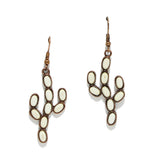 96618, WESTERN CACTUS DANGLE EARRING