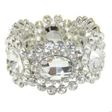 96639, RHINESTONE EVENING STRETCH BRACELET
