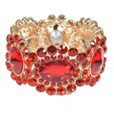 96639, RHINESTONE EVENING STRETCH BRACELET