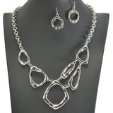 96650, GEOMETRIC METAL NECKLACE