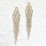 96670, PAVE CRYSTAL RHINESTONE EARRING