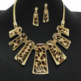 96756, GEOMETRIC CELLULOID ACETATE NECKLACE