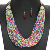 96767, BEADED LAYERED NECKLACE
