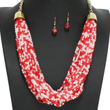 96767, BEADED LAYERED NECKLACE
