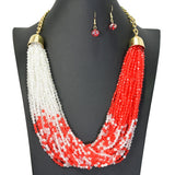 96767, BEADED LAYERED NECKLACE