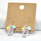 96832, ENAMEL COCKTAIL DANGLE EARRING