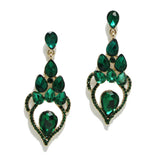 96852, RHINESTONE DANGLE EARRING