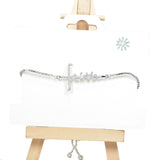 96905, "FAITH" CUBIC ZIRCONIA ADJUSTABLE BRACELET