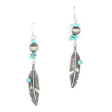 96998, WESTERN LEAF DANGLE EARRING