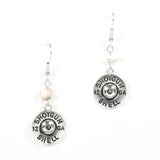96999, WESTERN SHOTGUN SHELL DANGLE EARRING
