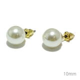 97087, 10MM PEARL STUD EARRING