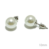97087, 10MM PEARL STUD EARRING