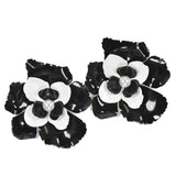 97110, OVERSIZED FLOWER EARRING