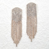 97151, PAVE RHINESTONE DROP EARRING